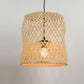 Bamboo Wicker Rattan Shade Pendant Light By Artisan Living-3