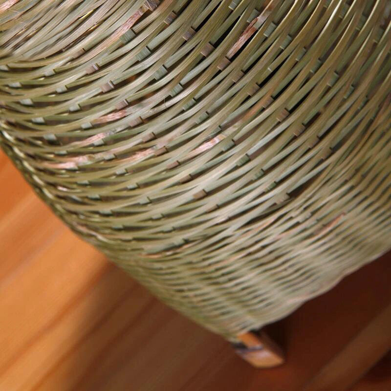 Mini Craft Bamboo Wicker Rattan Vase Shade Table Lamp By Artisan Living-3