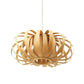 Bamboo Wicker Rattan Pumpkin Shade Pendant Light By Artisan Living-3