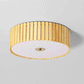 LED Bamboo Round Ceiling Light By Artisan Living-5