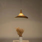 Bamboo Wicker Rattan Hat Pendant Light By Artisan Living-2