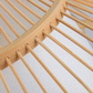 Bamboo Wicker Rattan Pyramid Pendant Light By Artisan Living-5