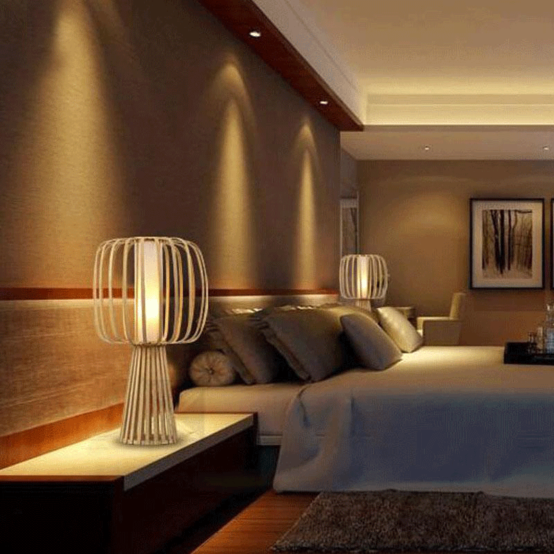 Bamboo Table Lamp By Artisan Living-6