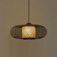 Bamboo Wicker Rattan Lantern Pendant Light By Artisan Living-2369-4