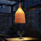 Bamboo Wicker Rattan Basket Shade Pendant Light By Artisan Living-5