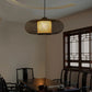 Bamboo Wicker Rattan Lantern Pendant Light By Artisan Living-2368-3