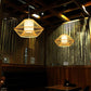 Bamboo Wicker Vine Rattan Shade Pendant Light By Artisan Living-6