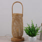 Bamboo Wicker Rattan Basket Shade Table Lamp By Artisan Living-3