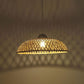 Bamboo Wicker Rattan Cap Shade Pendant Light By Artisan Living-12227-4