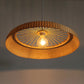 Bamboo Wheel Shaped Pendant Lamp-3