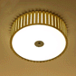 LED Bamboo Round Ceiling Light By Artisan Living-7