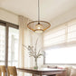 Round Bamboo Wicker Rattan Rod Pendant Light By Artisan Living | ModishStore | Pendant Lamps