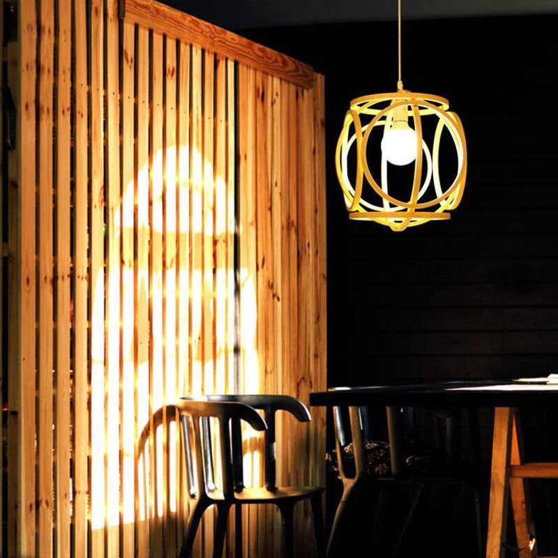Bamboo Globe Shade Pendant Light By Artisan Living | ModishStore | Pendant Lamps