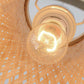 Round Bamboo Wicker Rattan Shade Pendant Light By Artisan Living-2