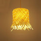Bamboo Wicker Rattan Miss Skirt Shade Pendant Light By Artisan Living-2