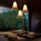 Bamboo Umbrella Pendant Light By Artisan Living-6