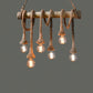 Bamboo Tube Hemp Rope Bulb Pendant Light By Artisan Living-2