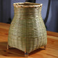 Mini Craft Bamboo Wicker Rattan Vase Shade Table Lamp By Artisan Living-6