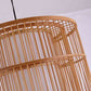Round Bamboo Wicker Rattan Pendant Light By Artisan Living-4