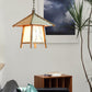 Bamboo House Shade Pendant Light By Artisan Living-5