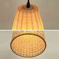 Bamboo Wicker Rattan Long Pendant Light By Artisan Living-2