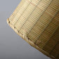 Bamboo Wicker Rattan Round Basket Bucket Pendant Light By Artisan Living-2