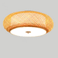 Bamboo Wicker Hand Knitted Ceiling Light By Artisan Living-3