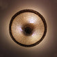 Bamboo Wicker Rattan Straw Hat Shade Ceiling Light By Artisan Living-6