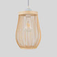 Bamboo Wicker Rattan Lantern Pendant Light By Artisan Living-12066-3