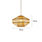 Bamboo Rattan Lantern Pendant Light By Artisan Living-8