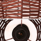 Wicker Rattan Shade Pumpkin Pendant Light By Artisan Living-6