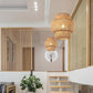 Bamboo Wicker Rattan Shade Pendant Light By Artisan Living-12292-6
