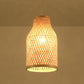 Round Bamboo Wicker Rattan Shade Pendant Light By Artisan Living | ModishStore | Pendant Lamps