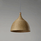 Handmade Bamboo Rattan Round Basket Shade Pendant Light By Artisan Living-4