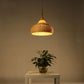 Bamboo Wicker Shade Rattan Fixtures Pendant Lights By Artisan Living | ModishStore | Pendant Lamps