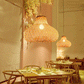 Hand Bamboo Gourd Shade Pendant Light Fixture Asian Ceiling Lamp-3