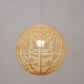Wicker Rattan Ball Globe Sphere Shade Pendant Light By Artisan Living-3