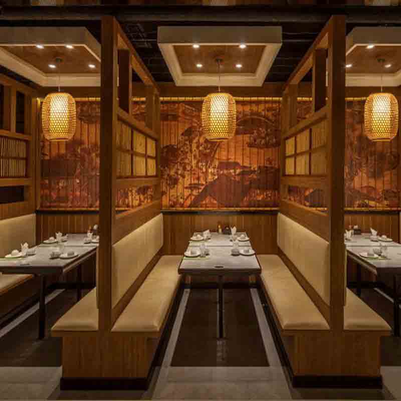 Bamboo Wicker Rattan Lantern Shade Pendant Light By Artisan Living-12128-5