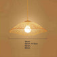 Bamboo Wicker Rattan Umbrella Pendant Light By Artisan Living-5