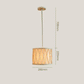 Bamboo Wicker Rattan Shade Pendant Light By Artisan Living-12325-6