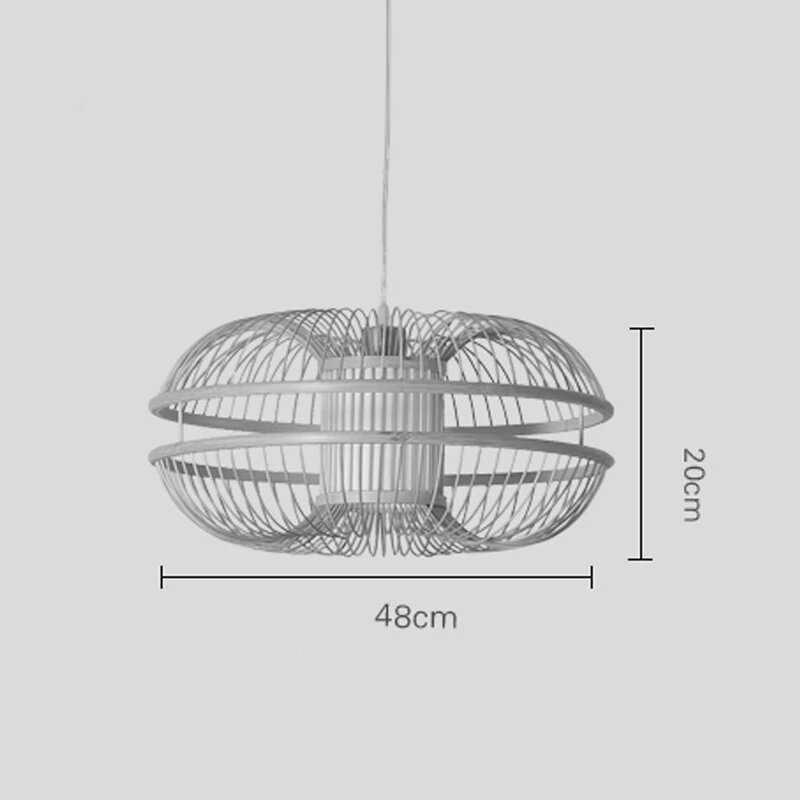 Bamboo Wicker Rattan Bud Pendant Light By Artisan Living-5