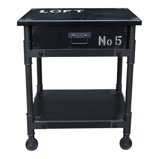 Moe's Home Collection Soho 1 Drawer Cabinet | Modishstore | Side Tables