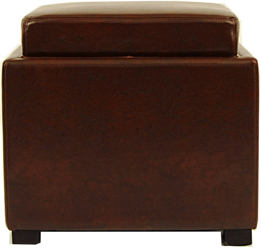 Safavieh Bobbi Tray Storage Ottoman | Ottomans | Modishstore - 2