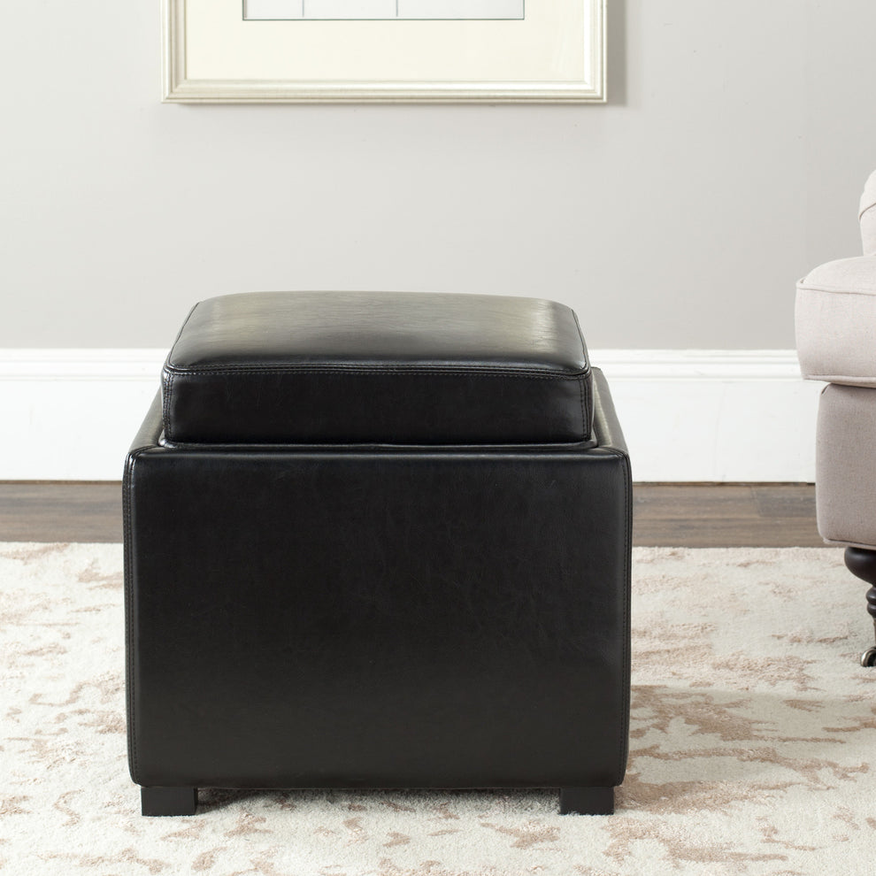 Safavieh Bobbi Tray Storage Ottoman | Ottomans | Modishstore - 13