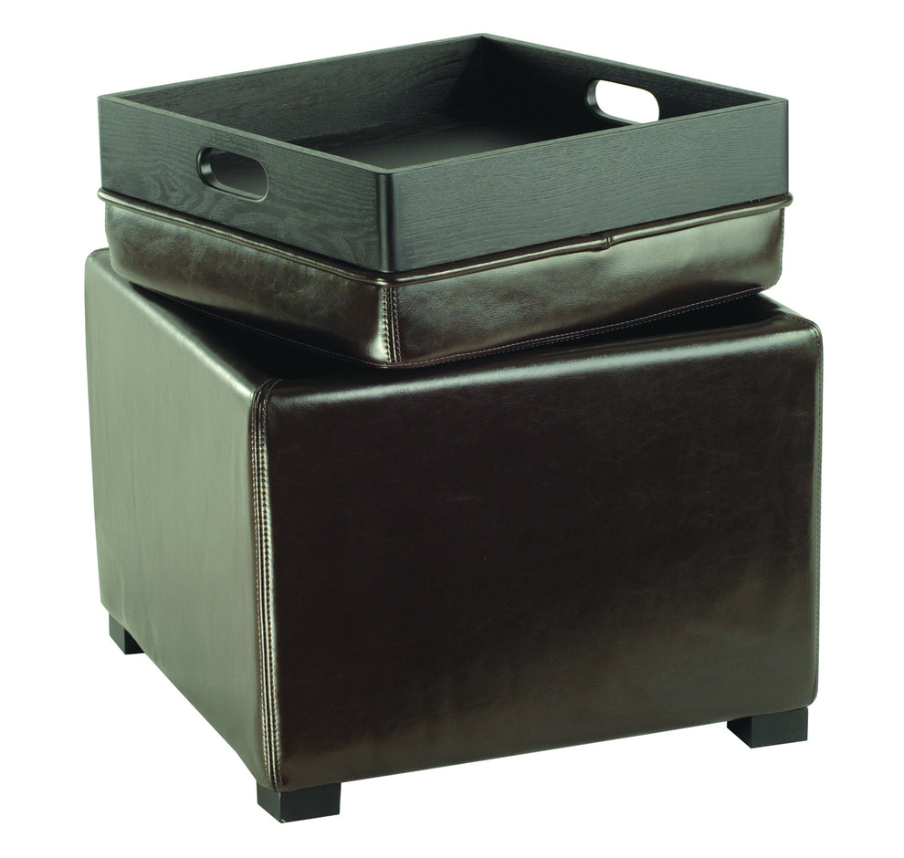 Safavieh Bobbi Tray Storage Ottoman | Ottomans | Modishstore - 18
