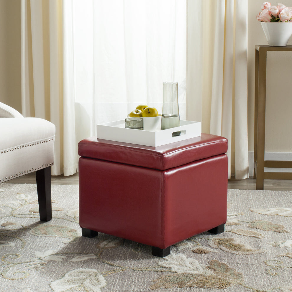 Safavieh Jonathan Flip Top Ottoman | Ottomans | Modishstore - 7
