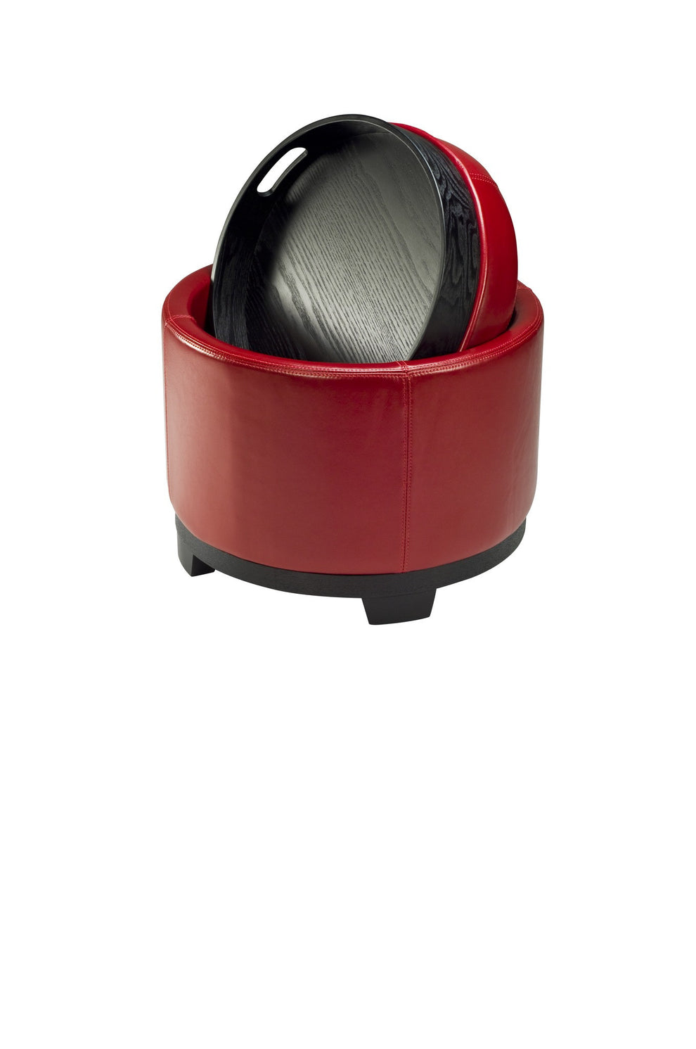Safavieh Round Storage Tray Ottoman | Ottomans | Modishstore - 18
