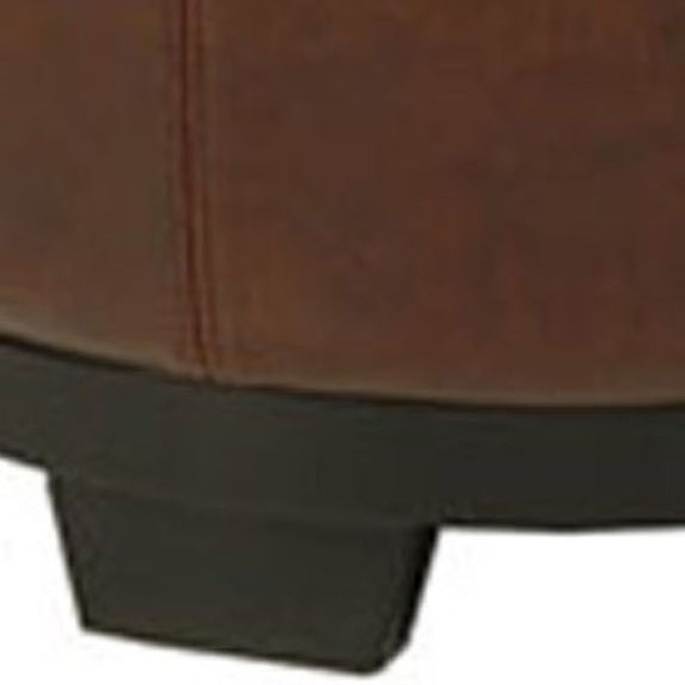 Safavieh Round Storage Tray Ottoman | Ottomans | Modishstore - 26