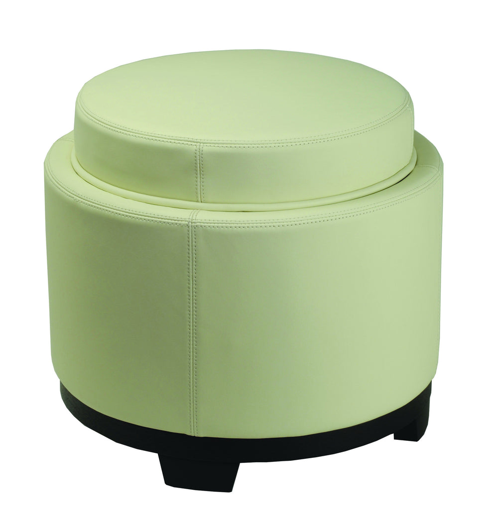 Safavieh Round Storage Tray Ottoman | Ottomans | Modishstore - 35