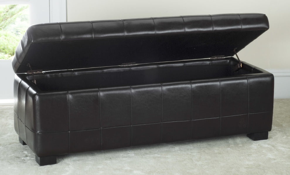 Safavieh Large Manhattan Storage Bench | Benches | Modishstore - 4